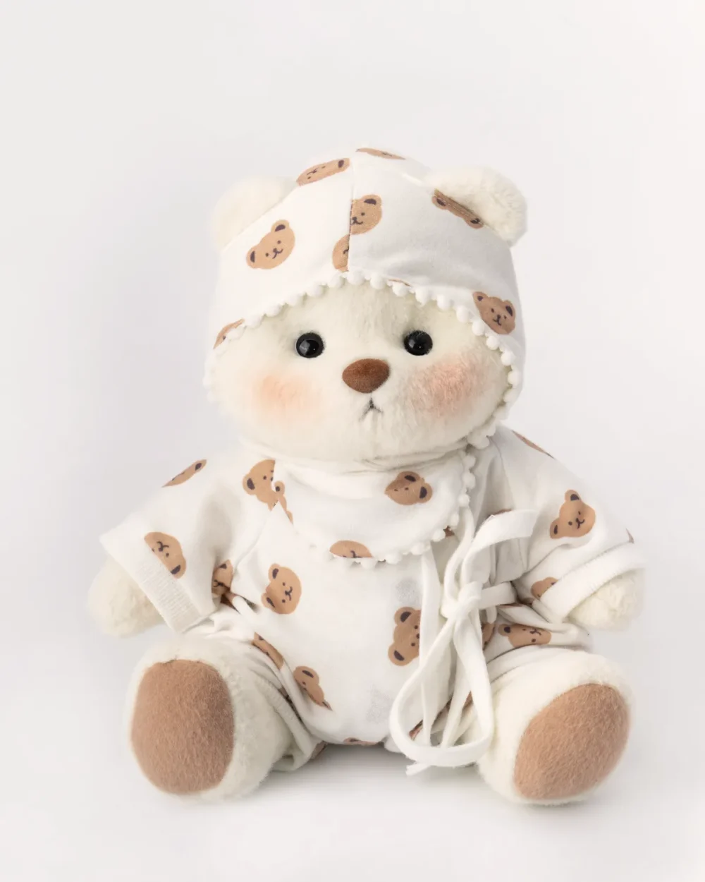 Getahug Teddy Pajamas Bear | Handmade Jointed Teddy Bear Gift