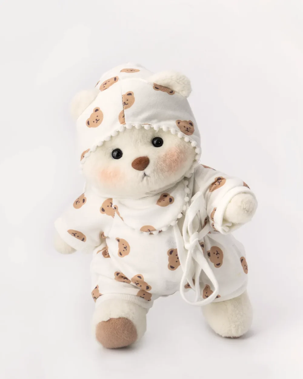 Getahug Teddy Pajamas Bear | Handmade Jointed Teddy Bear Gift - Image 4